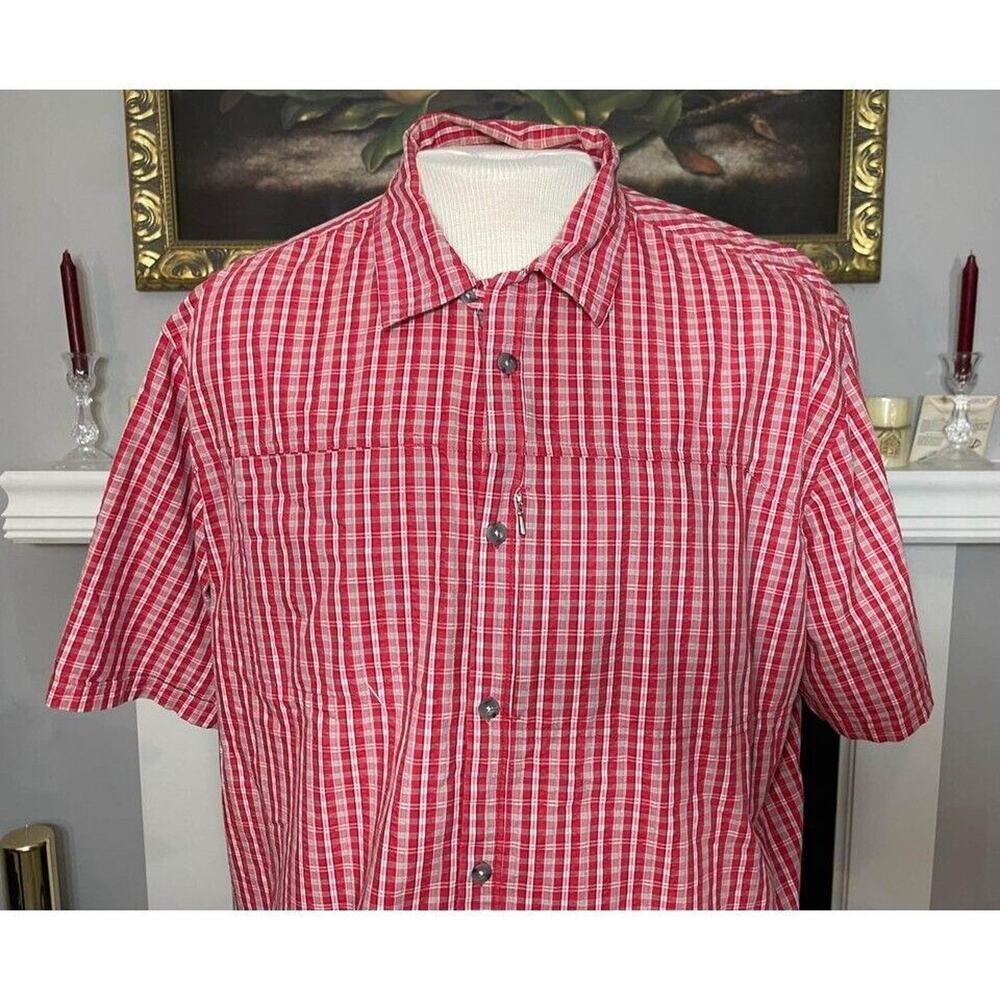 Cabela’s Men’s Button Down Short Sleeve Shirt Size XL